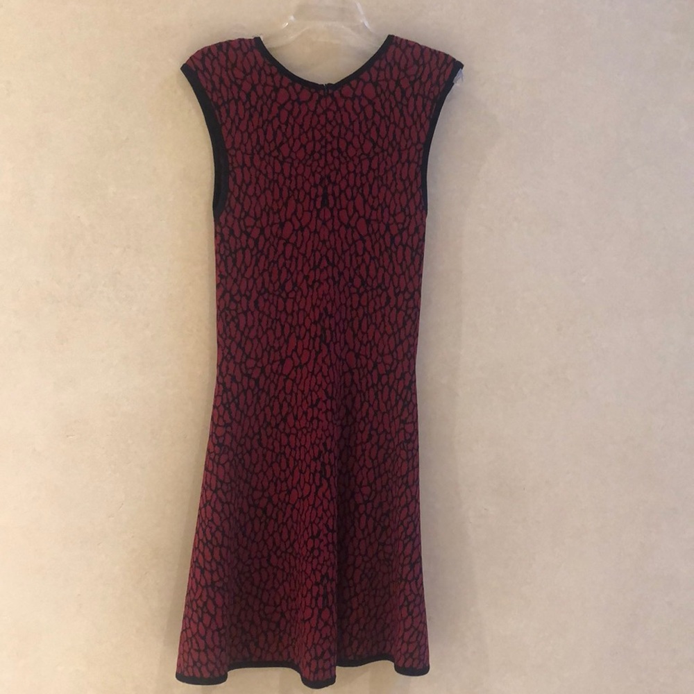 Felicity And Coco Fit & Flare Red & Black Dress M - image 4